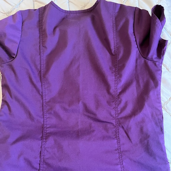 Plum Purple Scrub Set - Picture 6 of 7